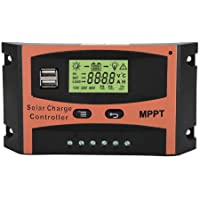 Los mejores  - SANON 12V - 24V Mppt Panel Solar Regulador Regulador de Carga Solar Pantalla Lcd Controlador de Batería Automática (30A)